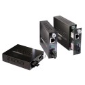 PLANET FST-806A20 10/100Base-TX to 100Base-FX (SC WDM, SM) Smart Media Converter- TX: 1310nm-20km